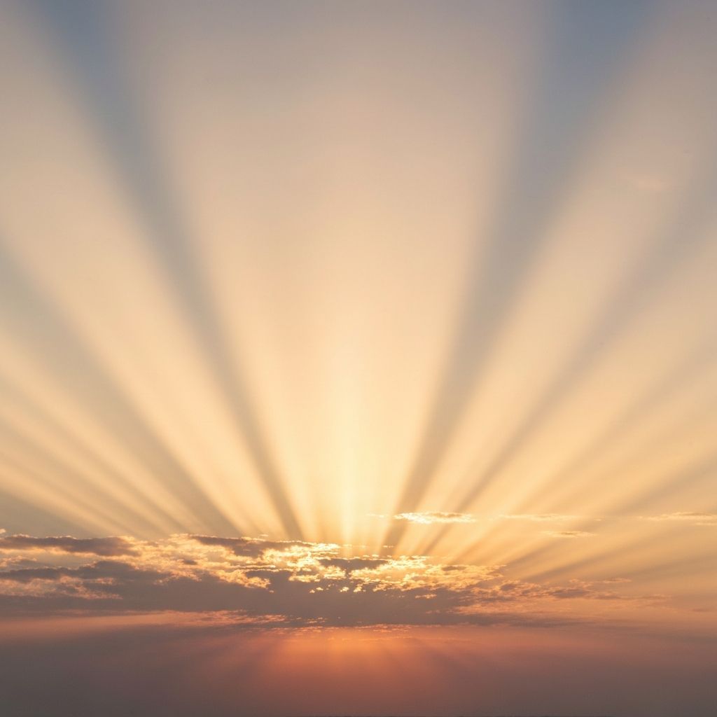 شروق الشمس يرمز للأمل والبدايات الجديدة